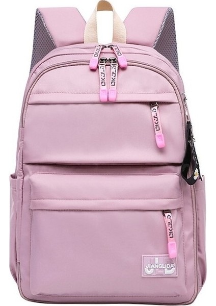 Okul Sırt Çantası Bayanlar Üniversite Öğrencileri Moda Okul Çantası Ortaokul Öğrencileri Ortaokul Öğrencileri Büyük Kapasiteli Çift Omuz Çantası (Yurt Dışından)