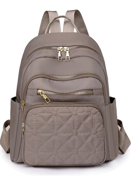 Nakışlı Kadın Sırt Çantası, Şık ve Çok Yönlü, Büyük Kapasiteli Çanta, Şehir Içi Işe Gidip Gelme Seyahat Sırt Çantası (Yurt Dışından)