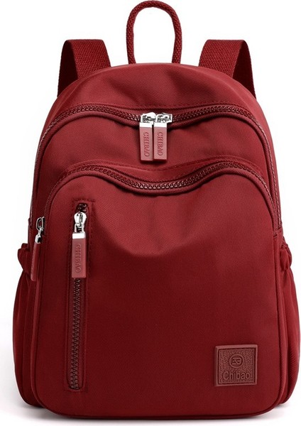 Moda Sırt Çantası Büyük Kapasiteli Rahat Seyahat Kadın Çantası Taşınabilir Basit Sırt Çantası (Yurt Dışından)