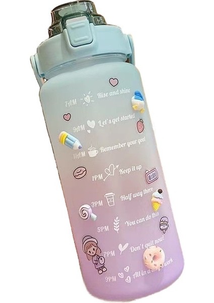 200ML Taşınabilir Su Matı - Pembe (Yurt Dışından)