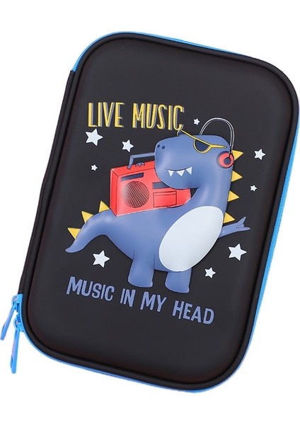 3D Dinozor Kalem Kutusu Çok Fonksiyonlu Yazma Aletleri Saklama Kutusu (Yurt Dışından)