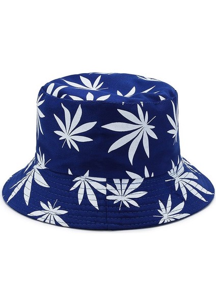 2 Plaj Eğlencesi Akçaağaç Yaprağı Baskılı Güneş Şapkası (Yurt Dışından)
