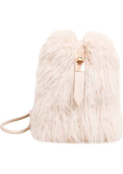 Sonbahar ve Kış Yeni Moda Trend Peluş Bayanlar Crossbody Çanta (Yurt Dışından)
