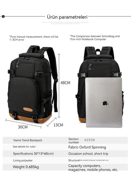 Yeni Uni Sırt Çantası Oxford Kumaş Basit Moda Sırt Çantası Kore Tarzı Rahat Serin Rüzgar Okul Sırt Çantası (Yurt Dışından) indirimleri