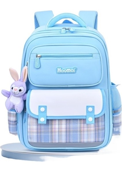 Ilkokul Kızları Için 1-3-6. Sınıflar Için Çocuk Okul Çantaları, Yükü Azaltmak ve Su Geçirmez Olmak Için Ekose Hafif Omurga Koruyucusu (Yurt Dışından) fiyatları