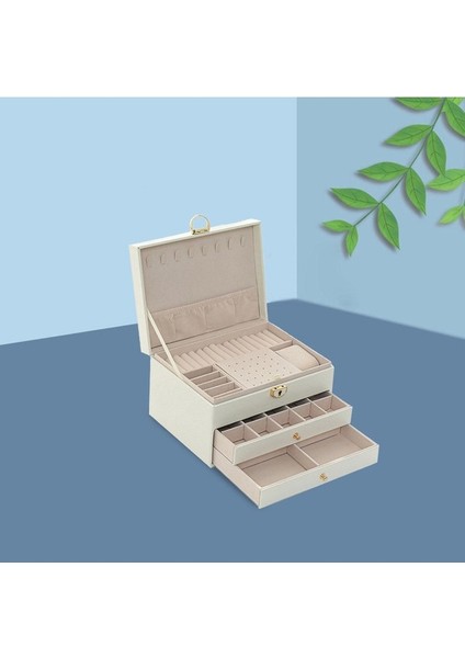 Taşınabilir Takı Organizatör Büyük Vintage Kutu (Yurt Dışından) fırsatları