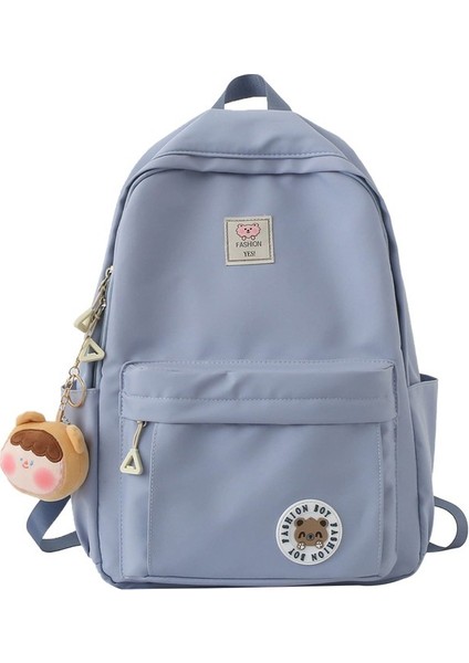 Kız Sırt Çantası Öğrenci Okul Çantası Büyük Kapasiteli Naylon Sırt Çantası (Yurt Dışından) fiyatları