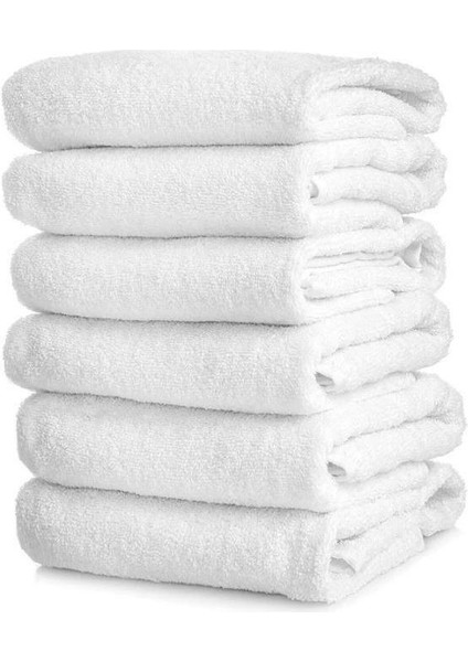 6'lı Otel Tipi 90X150 Banyo Havlusu Beyaz fiyatları