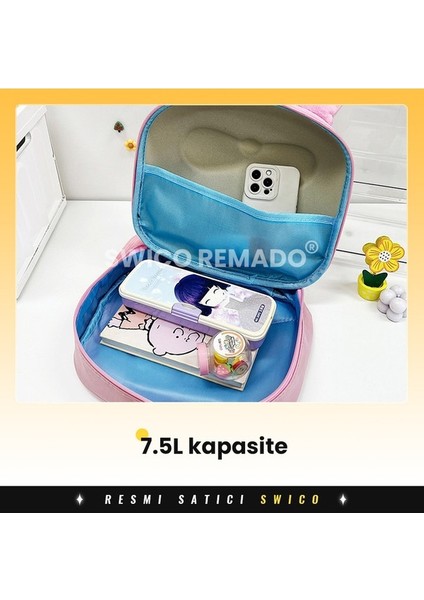 Sevimli Karikatür Desen Baskılı Anaokulu Çantası (Yurt Dışından) fırsatları