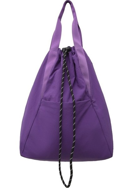 Erkek ve Kadın Sırt Çantası Spor Naylon Çanta Su Geçirmez Spor Işe Gidip Gelme Halat Saklama Çantası (Yurt Dışından)