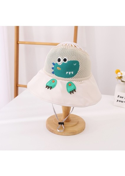 Çocuklar Için Sevimli Karikatür Dinozor Güneş Şapkası (Yurt Dışından)