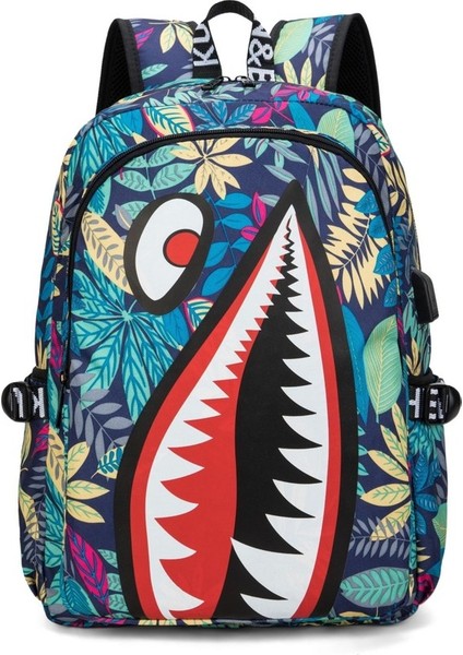 Ortaokul Öğrencileri Için Moda Trendi Hafif ve Basit Kişilik Sırt Çantası (Yurt Dışından)