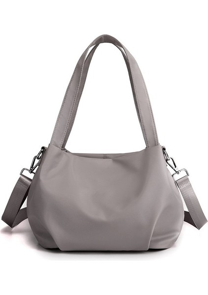 2024 Yeni Moda Naylon Bez Çanta Trendy Omuz Crossbody Çanta Hafif Çok Yönlü Rahat Çanta Küçük Taze Çanta (Yurt Dışından)