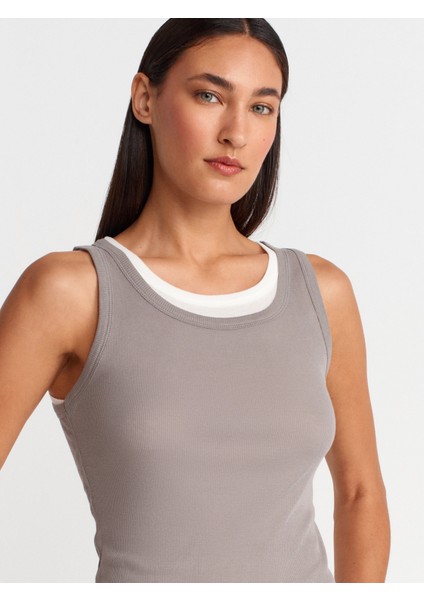 31870 Çift Katlı Top-Gri modelleri