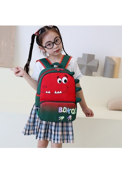 Karikatür Sevimli Erkek ve Kız Sırt Çantası Küçük Dinozor Hafif Sırt Çantası (Yurt Dışından)