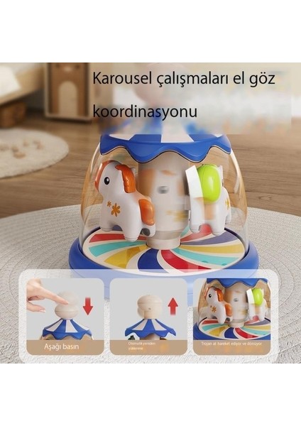 Basın Atlıkarınca Atlama Topu Oyuncak 2-4 Yaş Erken Eğitim Eğitici Bulmaca (Yurt Dışından) modelleri