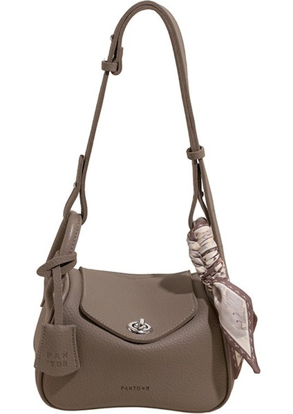 Küçük Üst Düzey Koltuk Altı Çantası Lychee Desen Çok Yönlü Işe Gidip Gelme Postacı Çantası (Yurt Dışından)