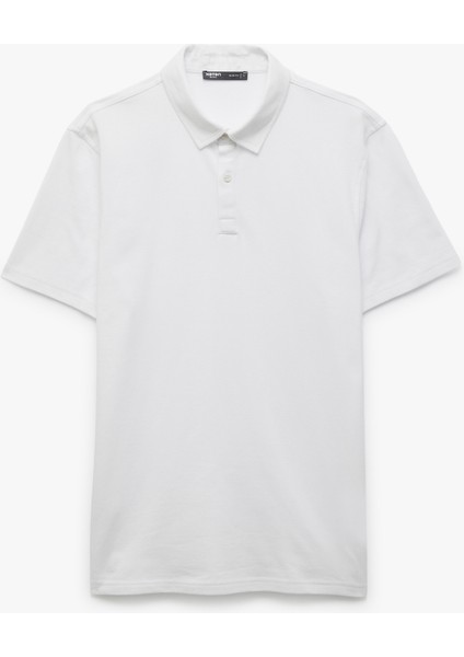Pamuklu Regular Fit Kısa Kollu Polo Yaka Tişört modelleri