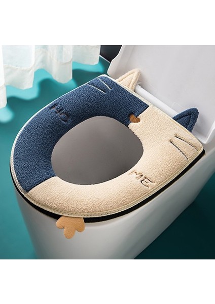 Sıcak Klozet Minderi Ev Klozet Yıkayıcı Süet Tuvalet Kapağı Sıcak Evrensel Klozet Kapağı (Yurt Dışından) fiyatları