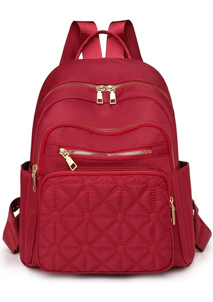 Nakışlı Kadın Sırt Çantası, Şık ve Çok Yönlü, Büyük Kapasiteli Çanta, Şehir Içi Işe Gidip Gelme Seyahat Sırt Çantası (Yurt Dışından) fiyatları