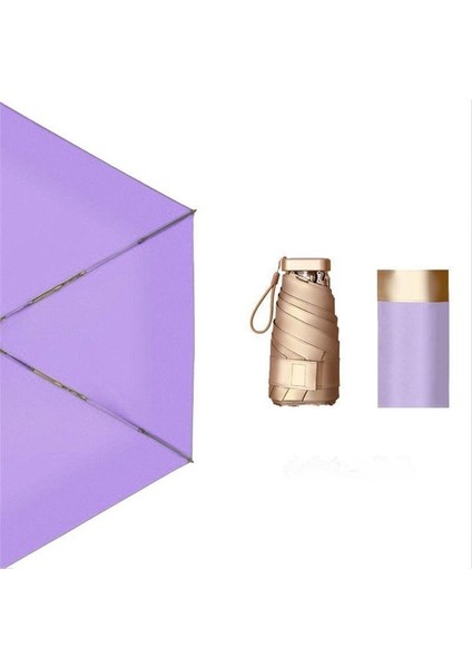 Kadın Uv Korumalı Şemsiye - Pembe (Yurt Dışından)
