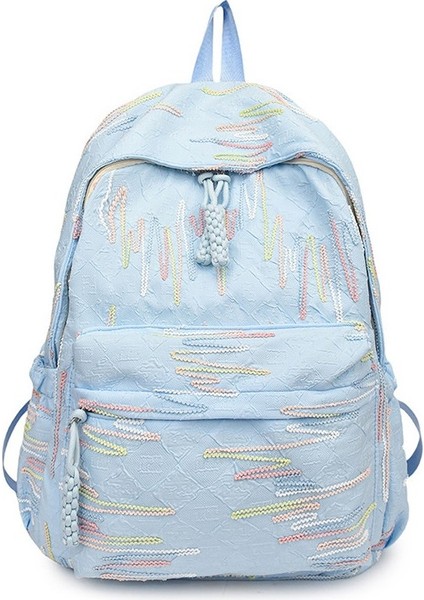 Öğrenci Okul Çantası Kadın Rahat Karikatür Grafiti Büyük Kapasiteli Sırt Çantası Küçük Taze ve Sevimli Sırt Çantası (Yurt Dışından) fiyatları