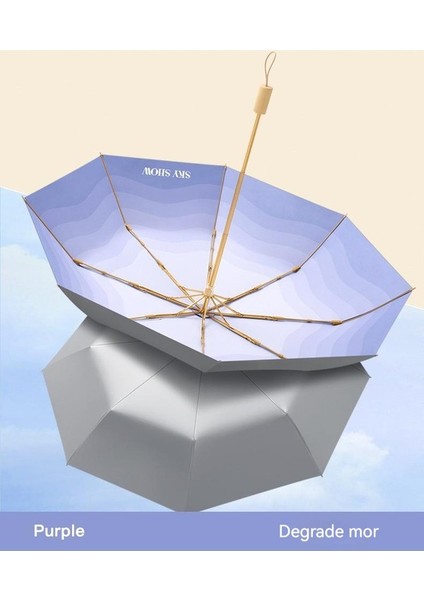 Kadın Uv Korumalı Şemsiye - Mor (Yurt Dışından) fiyatları