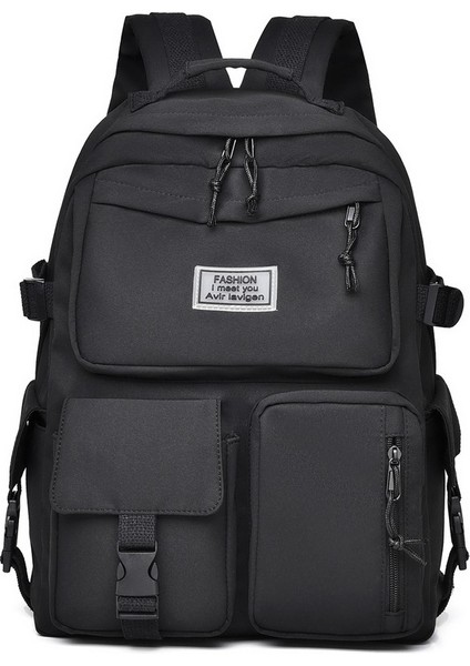 Sırt Çantası Uni Büyük Kapasiteli Öğrenci Sırt Çantası Çok Fonksiyonlu Rahat Basit 15.6 Inç Sırt Çantası (Yurt Dışından) fiyatları