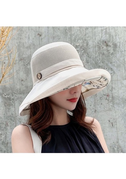 Zarif Bayanlar Güneşlik Kova Şapka (Yurt Dışından) modelleri