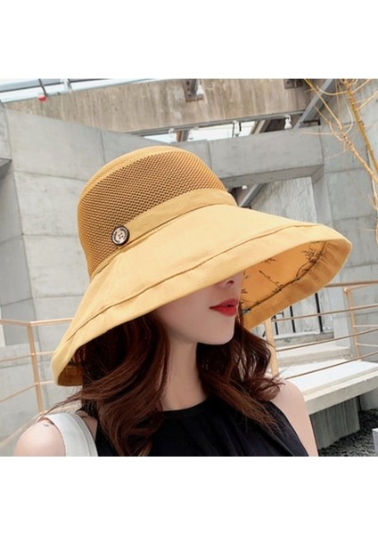 Zarif Bayanlar Güneşlik Kova Şapka (Yurt Dışından) fırsatları