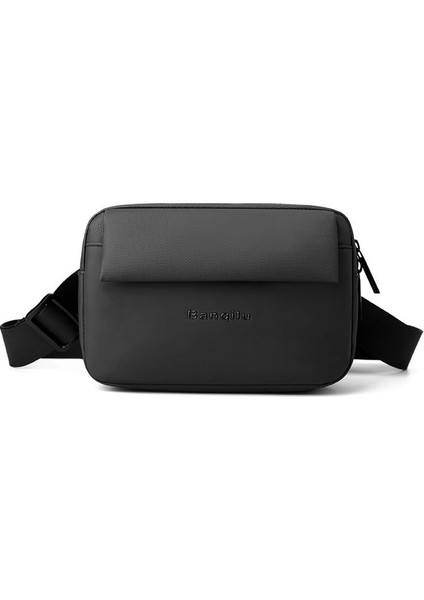 Basit Erkek Crossbody Çanta Iş Rahat Büyük Kapasiteli Askılı Çanta Naylon Crossbody Küçük Sırt Çantası (Yurt Dışından) fiyatları