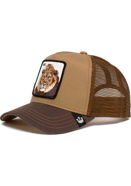 Karikatür Güneş Kremi Örgü Nakış Hayvan Beyzbol Şapkası (Yurt Dışından)
