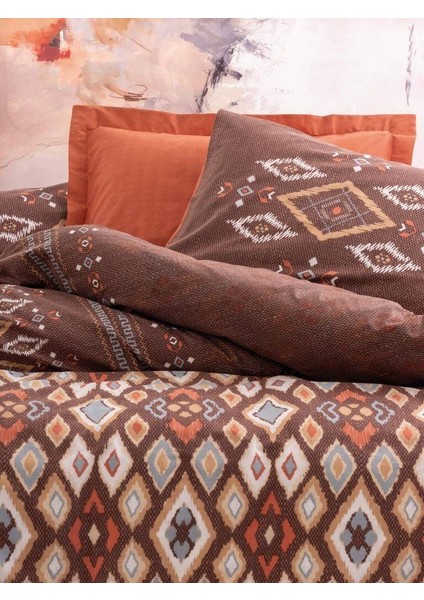Ethnic Çift Kişilik Nevresim Takımı Belize Kahve fiyatları