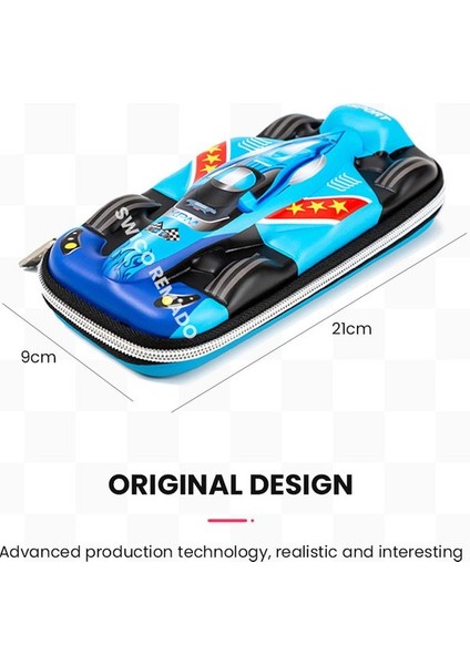 3D Araba Modeli Kalem Kutusu - Kırmızı (Yurt Dışından) fiyatları