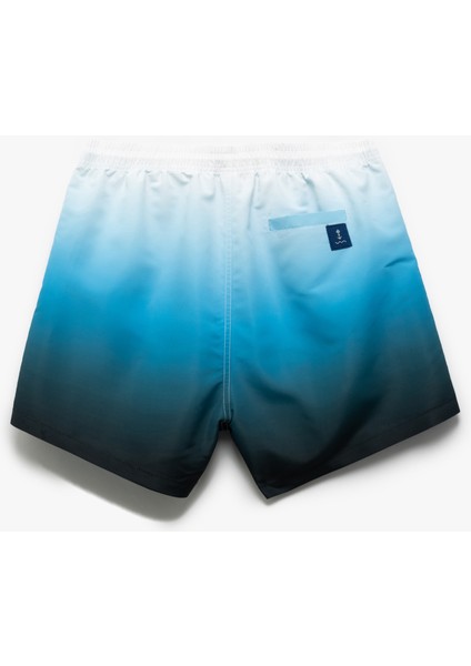 Oversize Desenli Cepli Beli Bağcıklı Deniz Şortu indirimleri