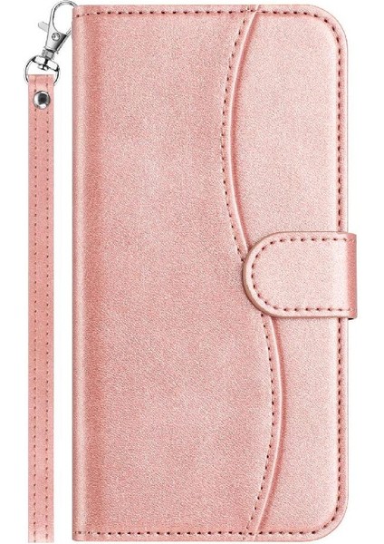 Xiaomi Redmi 14C Tam Korumalı Telefon Pu Deri Cüzdan Standlı Kılıf (Yurt Dışından)