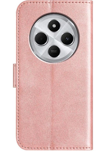 Xiaomi Redmi 14C Tam Korumalı Telefon Pu Deri Cüzdan Standlı Kılıf (Yurt Dışından)