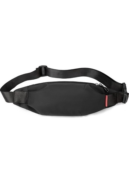 Erkek Spor Bel Çantası, Hafif ve Çok Yönlü, Çok Fonksiyonlu Naylon Dış Mekan Çapraz Askılı Çanta (Yurt Dışından)