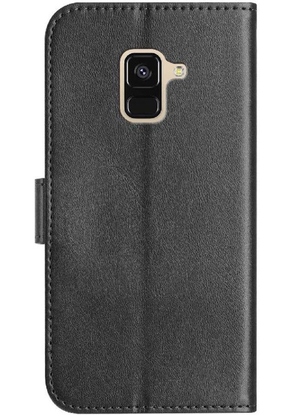Samsung Galaxy A8 Plus 2018 Tam Korumalı Telefon Pu Deri Cüzdan Standlı Kılıf (Yurt Dışından) indirimleri