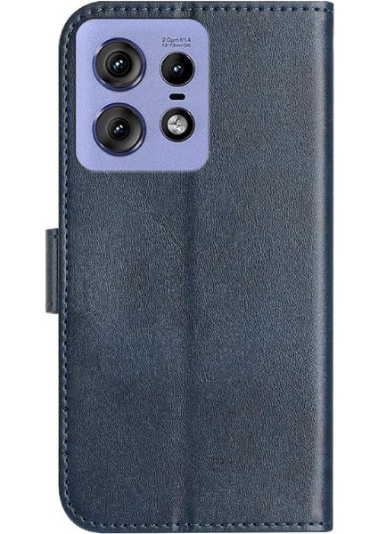 Motorola Moto Edge 50 Pro Tam Korumalı Telefon Pu Deri Cüzdan Standlı Kılıf (Yurt Dışından)
