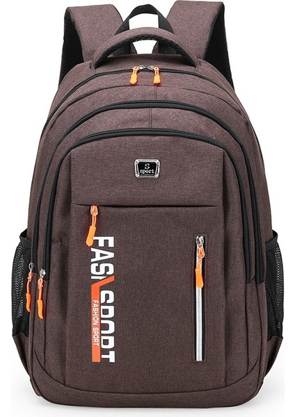 Sırt Çantası Erkek Iş Sırt Çantası Moda Trendi Ortaokul Öğrenci Çantası Rahat Seyahat Bilgisayar Çantası (Yurt Dışından)