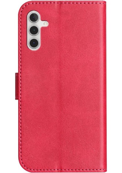 Samsung Galaxy S23 Fe Tam Korumalı Telefon Pu Deri Cüzdan Standlı Kılıf (Yurt Dışından)