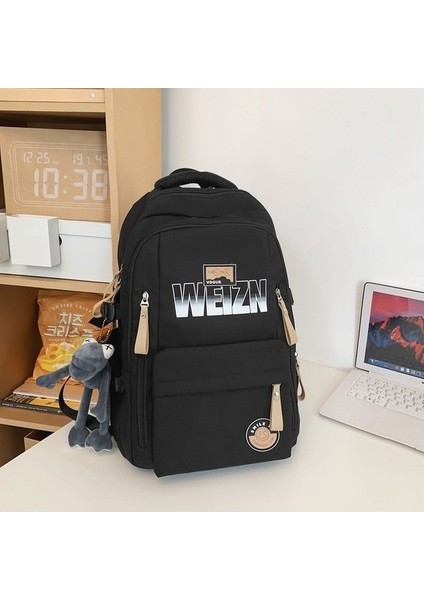 Kadınlar Için Okul Çantaları, Erkekler Için Çok Yönlü Retro Kampüs Sırt Çantaları, Ortaokul Öğrencileri, Büyük Kapasiteli, Hafif, Yükü Azaltan Sırt Çantaları (Yurt Dışından)