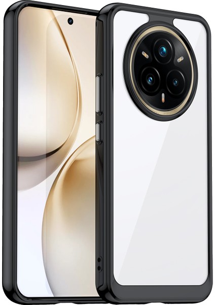 Oppo Realme P3 Pro Kılıf, Şeffaf Tasarımlı Darbeye Dayanıklı Telefon Kılıfı, Tampon Hibrit Şeffaf Kapak Oppo Realme P3 Pro (Yurt Dışından)
