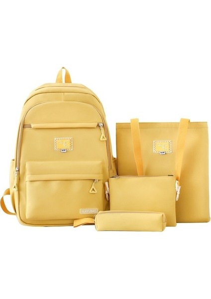 2024 Yeni Büyük Kapasiteli Okul Çantası Kadın Lise Öğrencisi Sırt Çantası Kampüs Tarzı Ortaokul Öğrencisi Okul Çantası Sırt Çantası (Yurt Dışından)