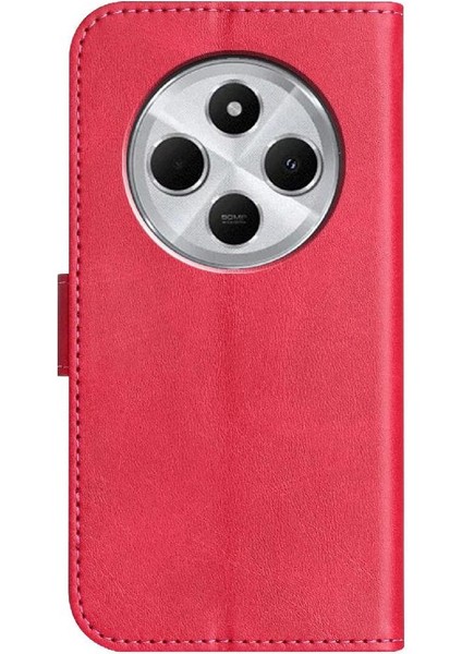 Xiaomi Poco C75 Tam Korumalı Telefon Pu Deri Cüzdan Standlı Kılıf (Yurt Dışından)