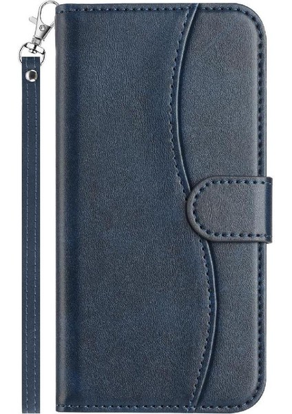 Xiaomi Poco C75 Tam Korumalı Telefon Pu Deri Cüzdan Standlı Kılıf (Yurt Dışından)