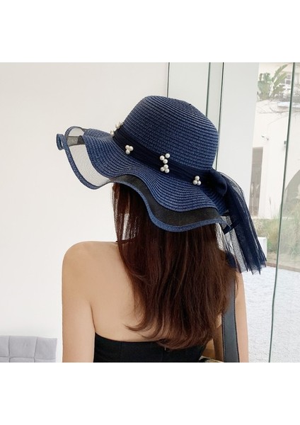 Güzel Zarif Bayanlar Inci Hasır Şapka (Yurt Dışından) indirimleri