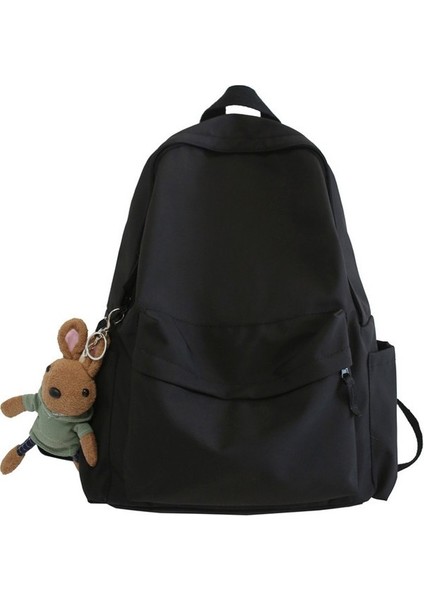 Yeni Uni Sırt Çantası Kore Moda Kolej Tarzı Okul Çantası Rahat Büyük Kapasiteli Çift Okul Sırt Çantası (Yurt Dışından)