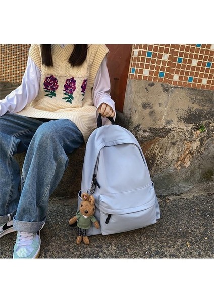 Yeni Uni Sırt Çantası Kore Moda Kolej Tarzı Okul Çantası Rahat Büyük Kapasiteli Çift Okul Sırt Çantası (Yurt Dışından) fırsatları